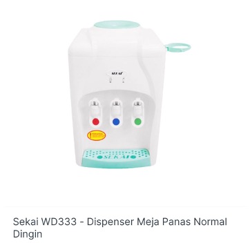 DISPENSER AIR 3 MODE PANAS DINGIN (SEKAI)