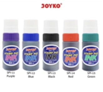 STAMP INK BIRU