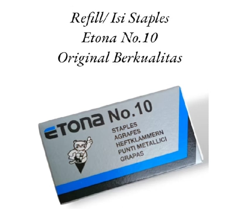 REFILL/STAPLES NO 10 ETONA