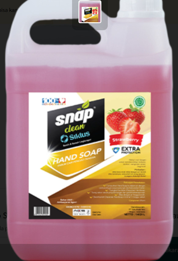 HANDSOAP ANTIBACTERIAL @5 LITER