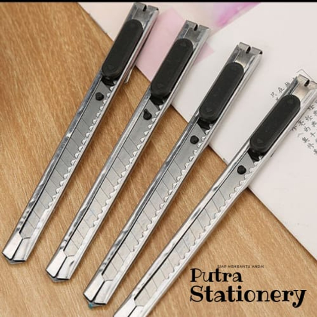 [CA] Putra Stationery - Cutter Stainless
