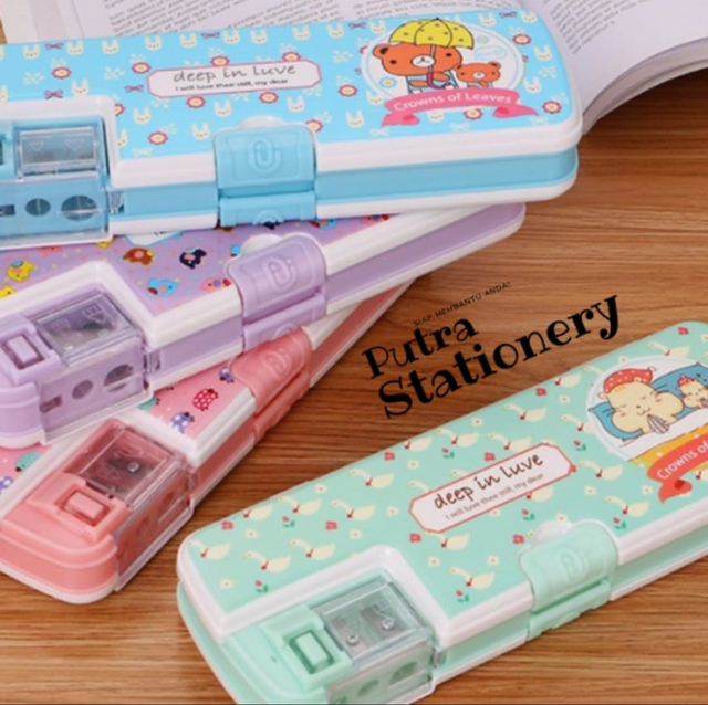 [CA] Putra Stationery - Kotak Pensil Kartun